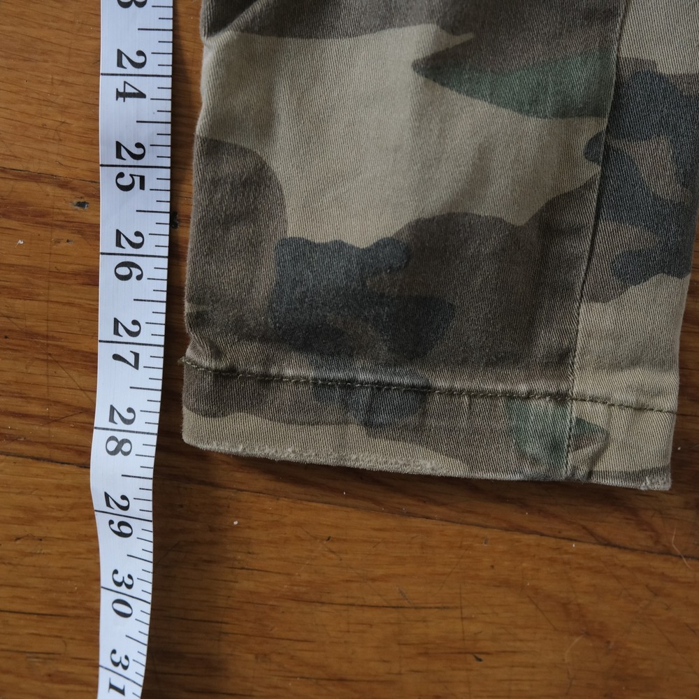 Amiri Cargo Pants Mens Camo Distressed Slim Fit Streetwear Size 27 Luxury - Picture 8 of 11